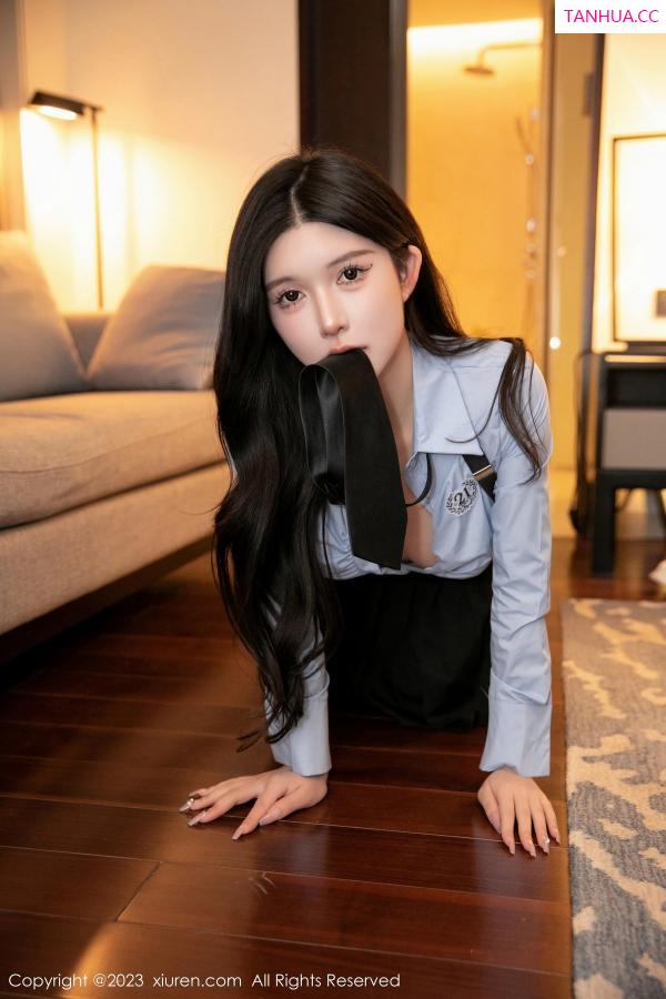   [XiuRen]高清写真图 2023.04.07 No.6539 林珊珊 黑丝美腿第46张图片